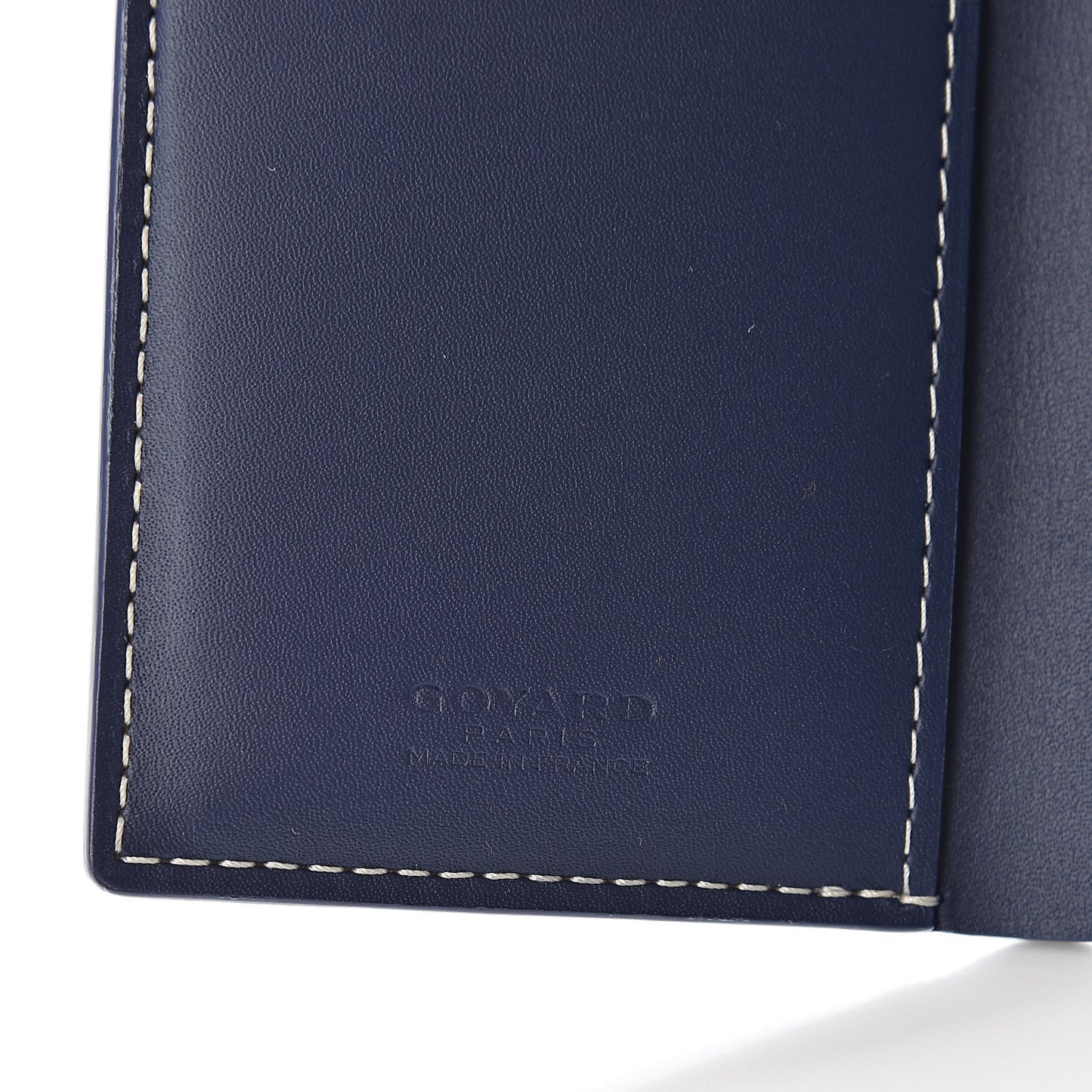 Goyardine Saint Pierre Card Holder Navy