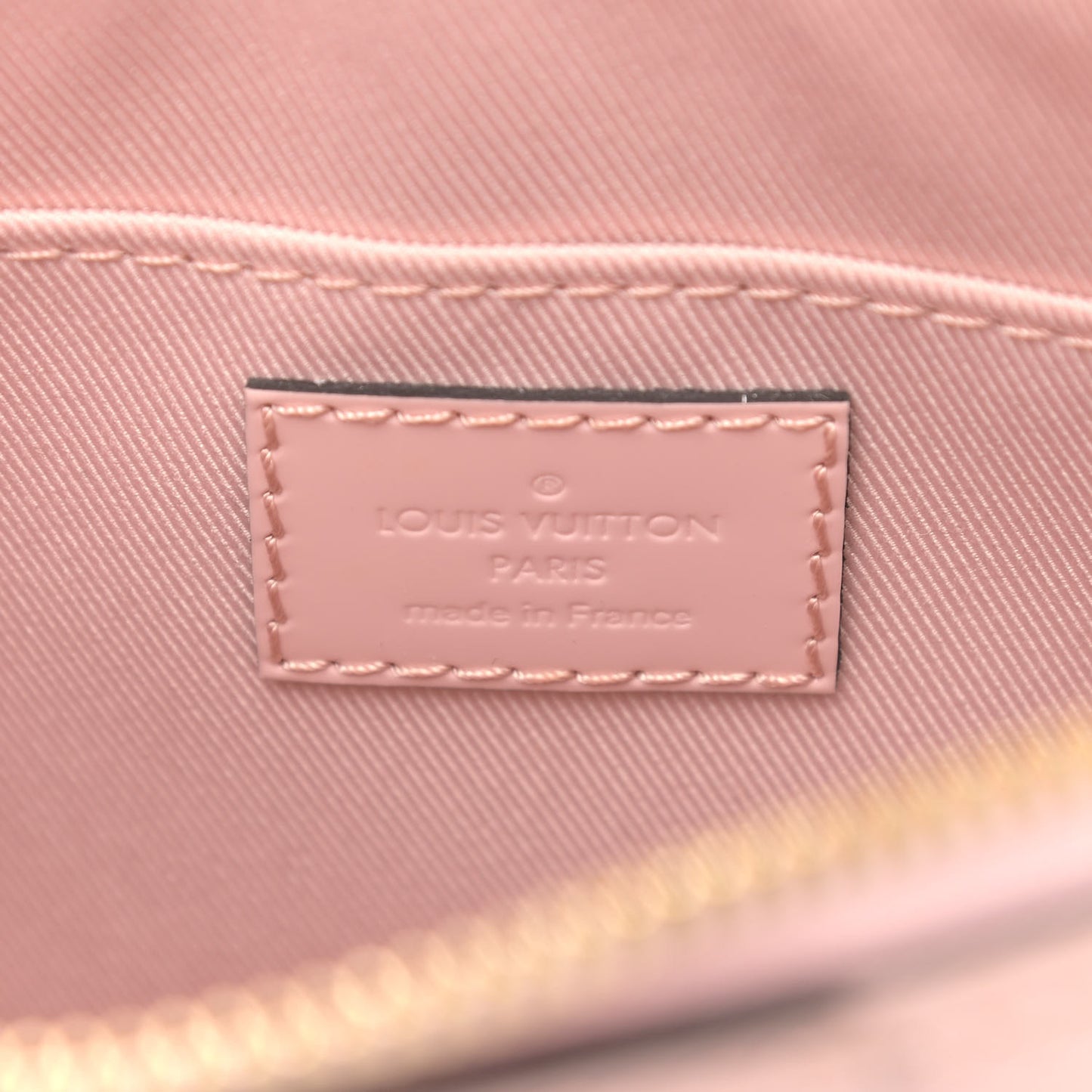 Vernis Monogram Alma Mini Rose Ballerine