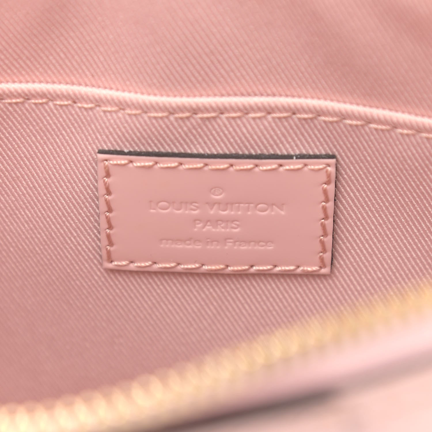 Louis Vuitton Vernis Monogram Alma Mini Rose Ballerine 6 of 9