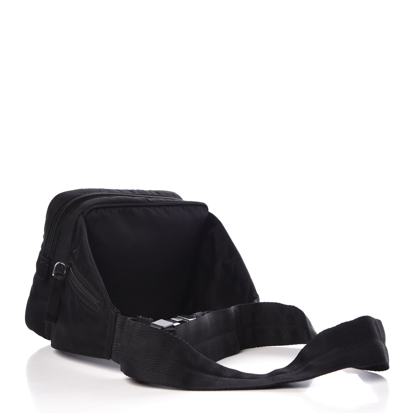 Tessuto Nylon Belt Bag Black