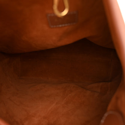 Louis Vuitton Grained Calfskin Low Key Hobo MM Cognac 6 of 10