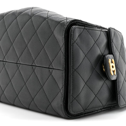 Chanel Caviar Quilted Small Chanel 25 Handbag Black 9 of 14