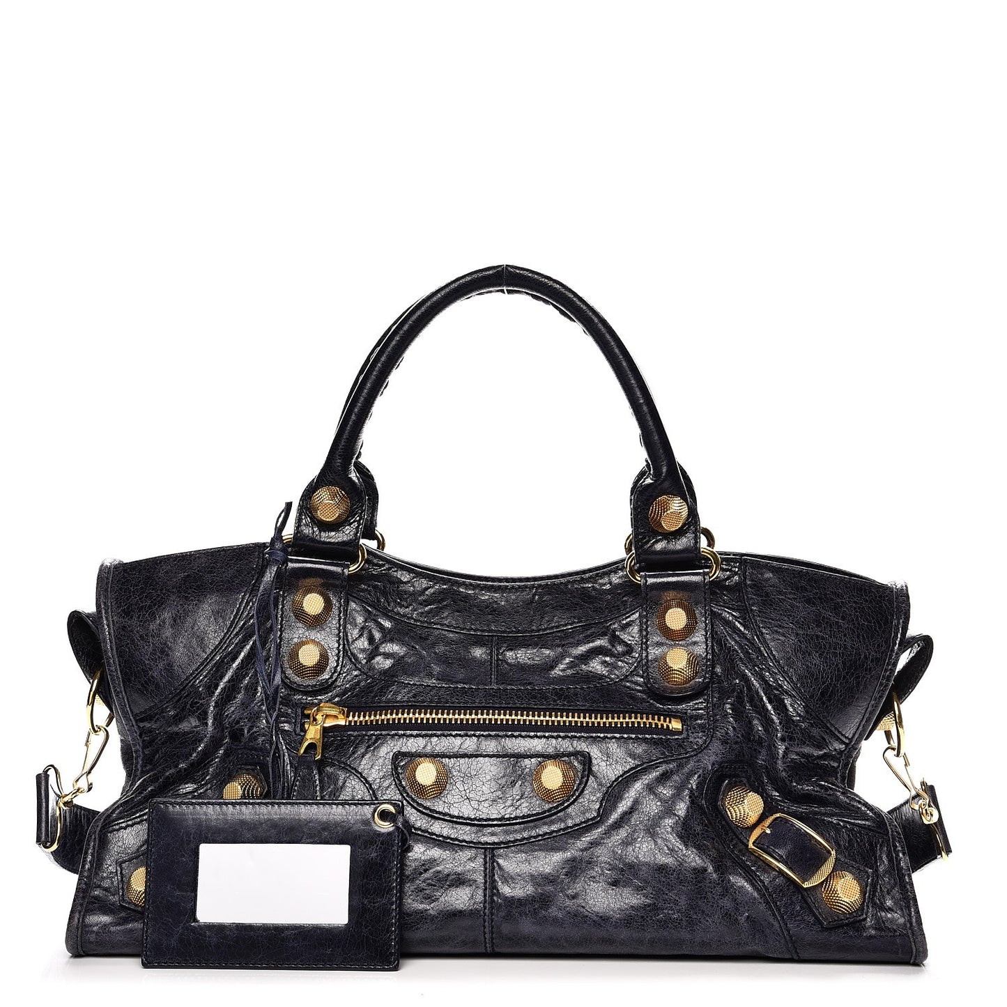 Agneau Giant 21 Gold Hardware Part Time Navy