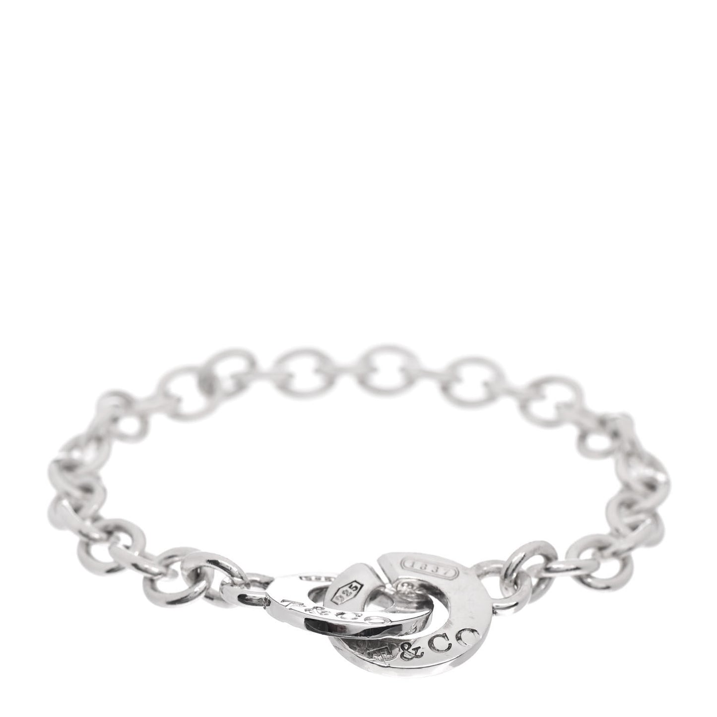 Sterling Silver 1837 Circle Clasp Bracelet