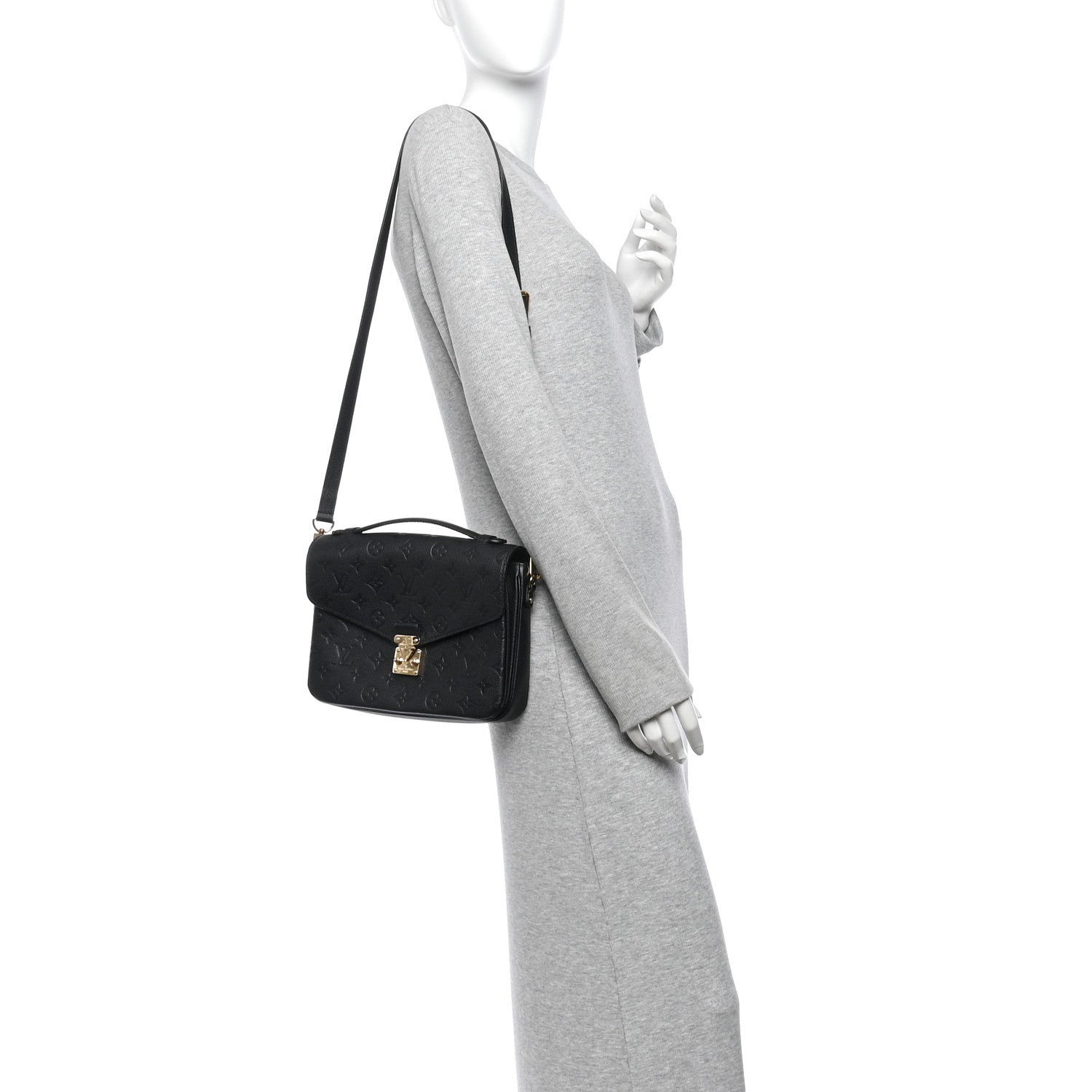 Louis Vuitton Empreinte Pochette Metis Black 3 of 11