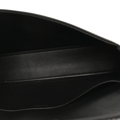 Celine Shiny Calfskin Triomphe Shoulder Bag Black 5 of 9