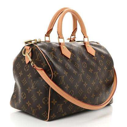 Louis Vuitton Monogram Speedy Soft Crafty 30 3 of 9