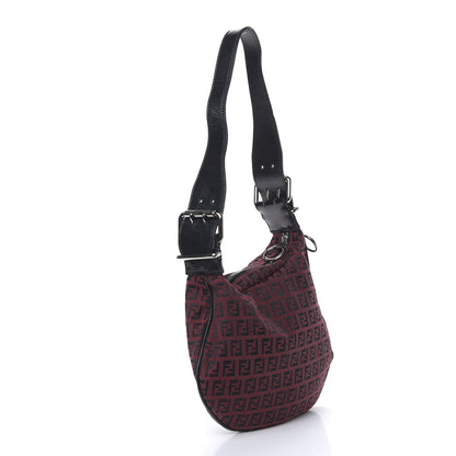 Fendi Zucchino Oyster Red Black 2 of 8
