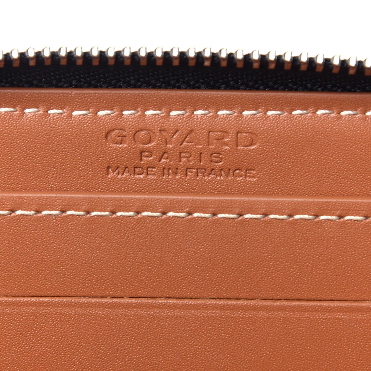 Goyardine Matignon PM Wallet Black Gold