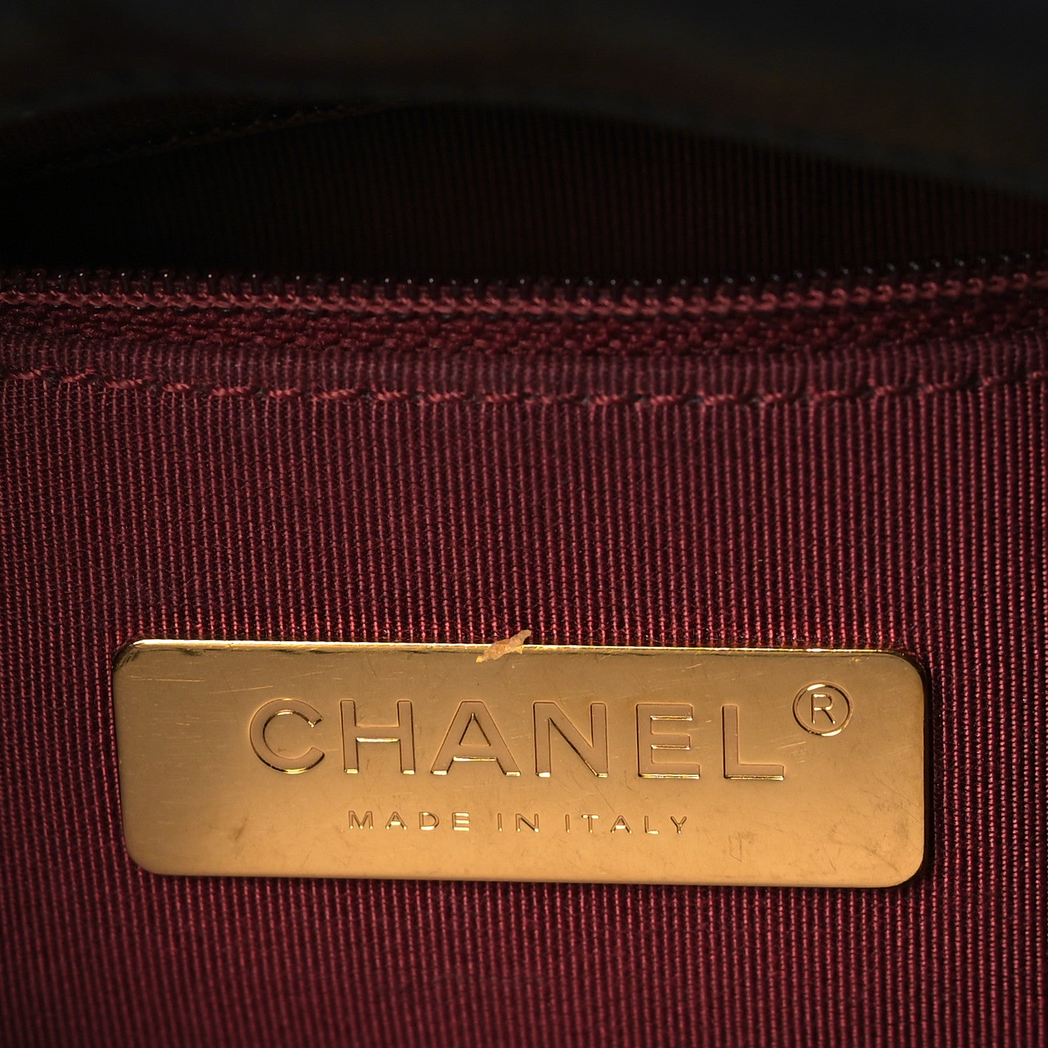 Chanel Goatskin Quilted Chanel 19 Camera Case Black 6 of 10