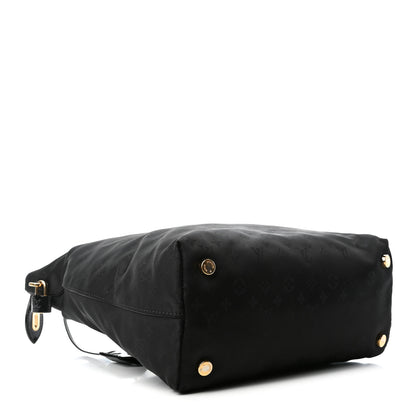 Louis Vuitton Monogram Nylon Desire Lockit Vertical MM Black 3 of 4