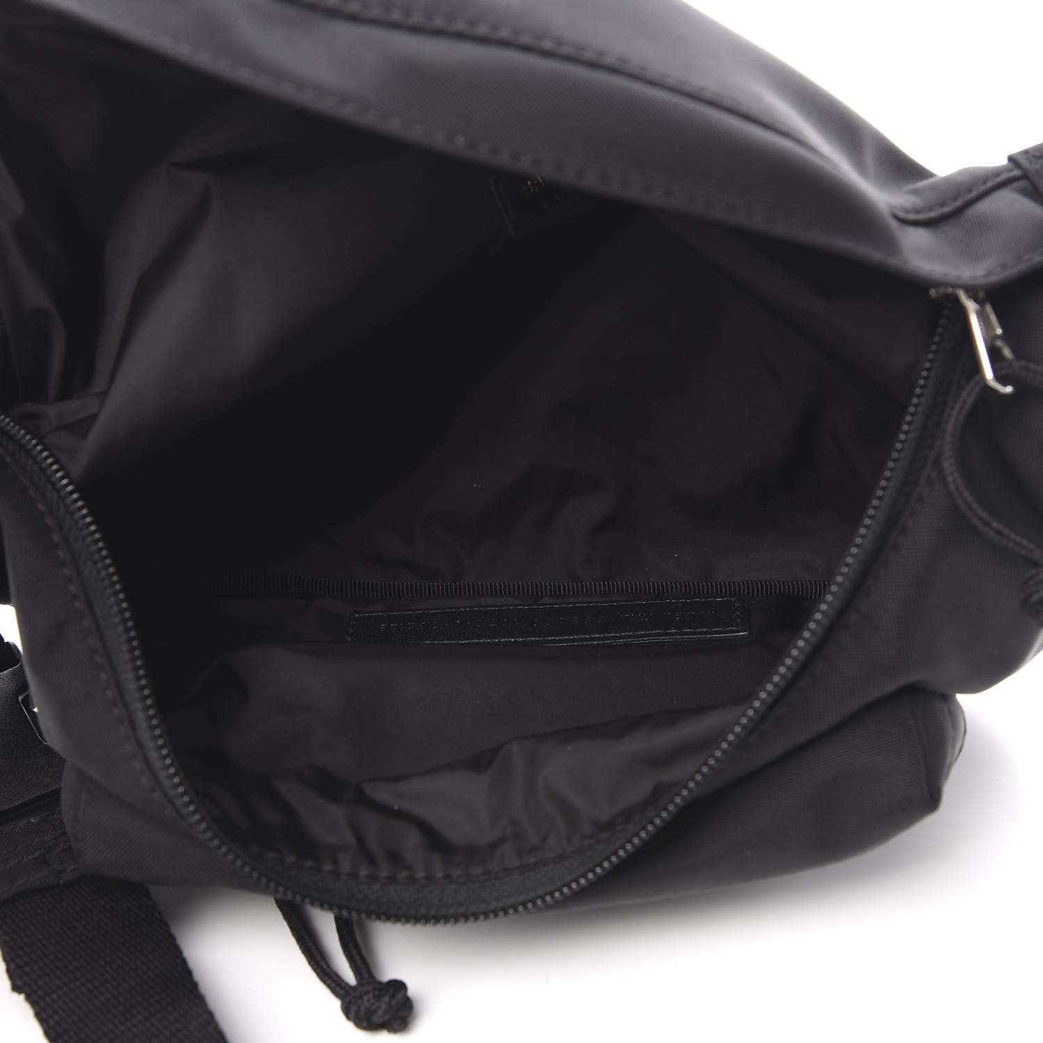 Balenciaga Sport Nylon Logo Embroidered Wheel Beltpack Black 5 of 10