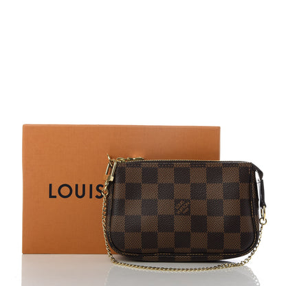 Louis Vuitton Damier Ebene Mini Pochette Accessories 7 of 7