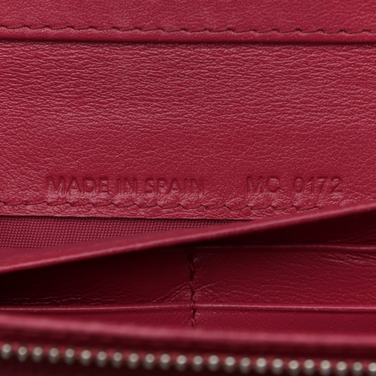 Christian Dior Patent Cannage Rendezvous Wallet Pink 7 of 9