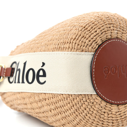 Chloe Natural Woven Fiber Small Woody Basket 9 of 11