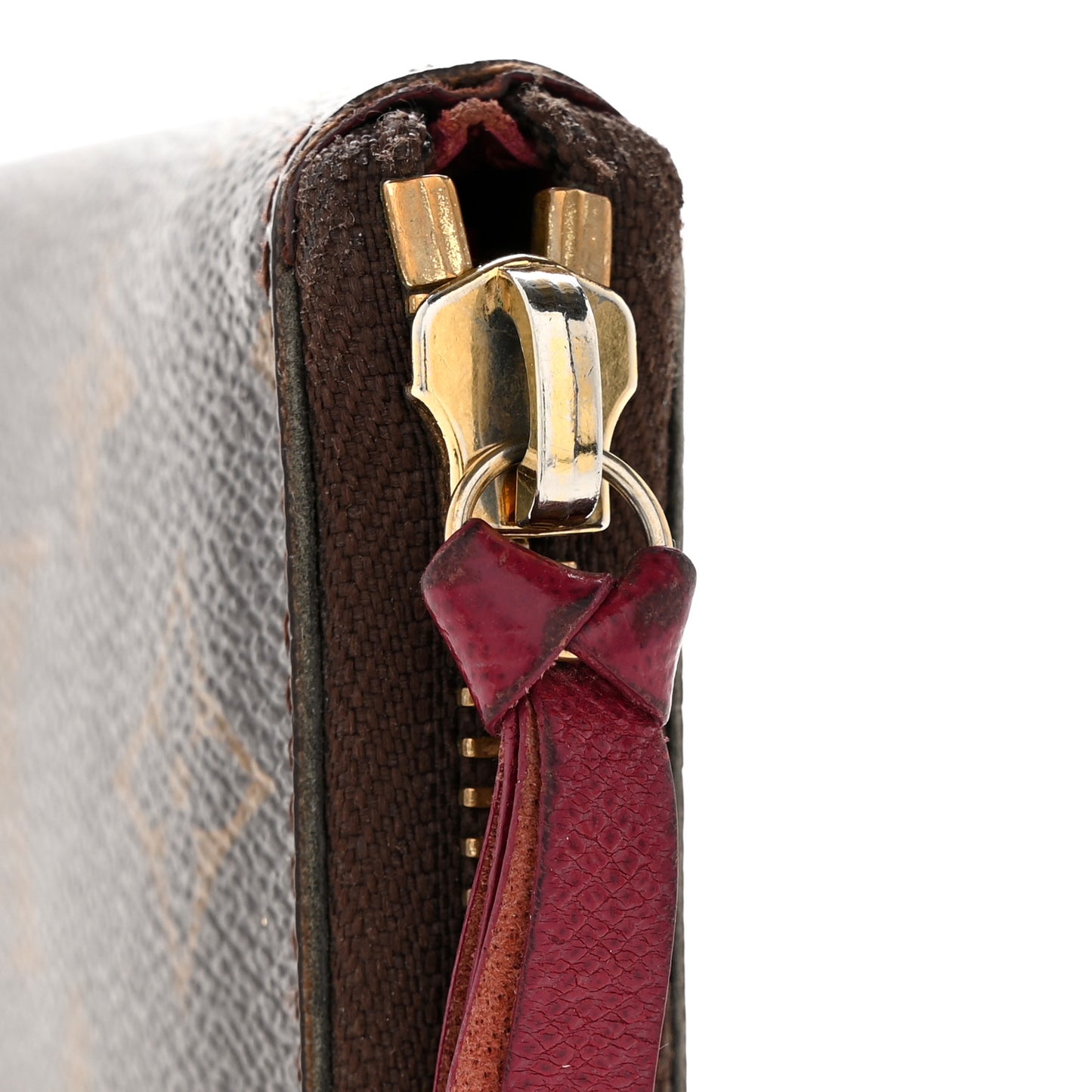 Monogram Clemence Wallet Fuchsia
