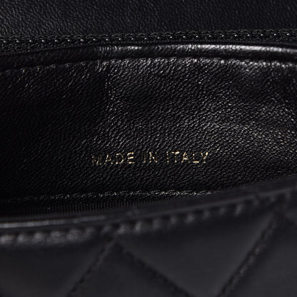 Chanel Calfskin Quilted Small Boy Flap Wallet Black 7 of 8