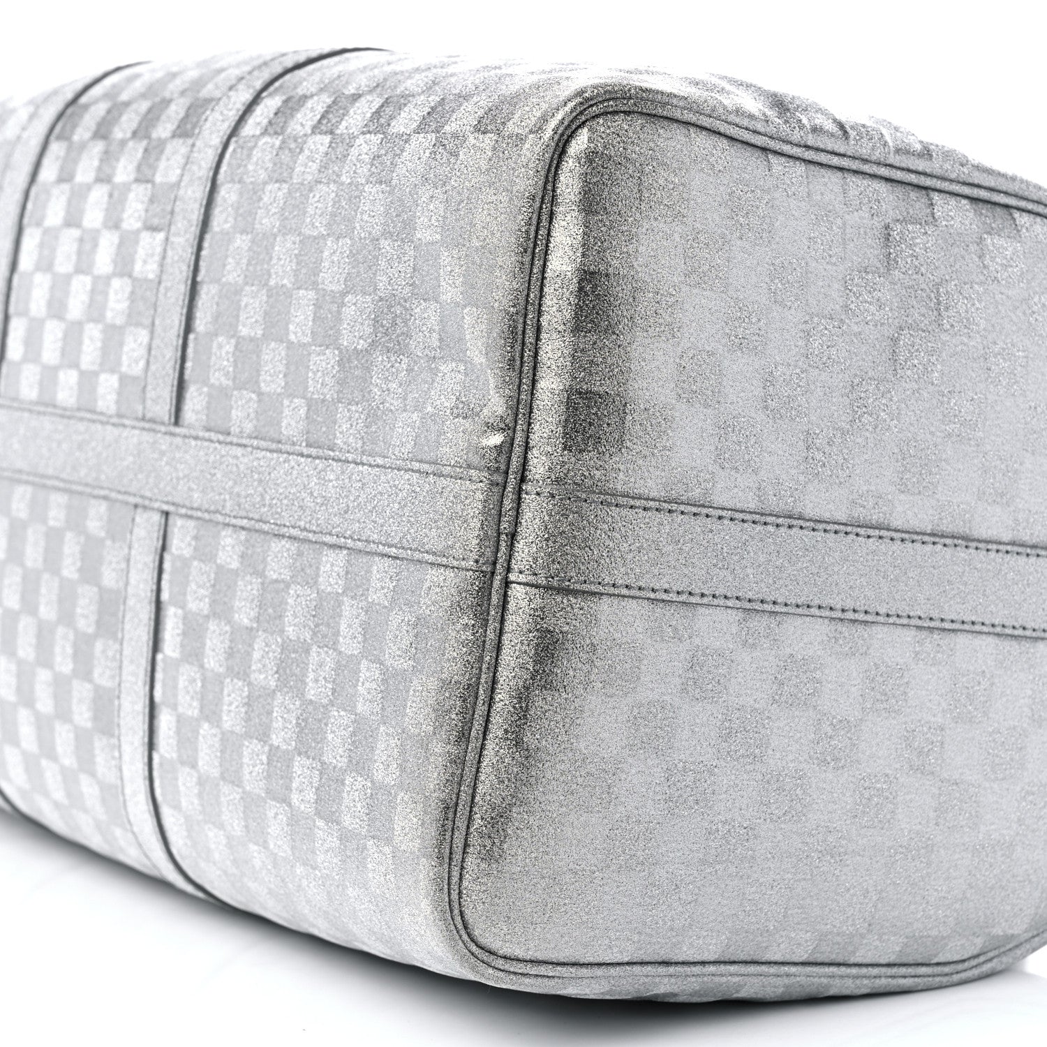 Louis Vuitton Damier Glitter Keepall Bandouliere 50 Silver 8 of 8
