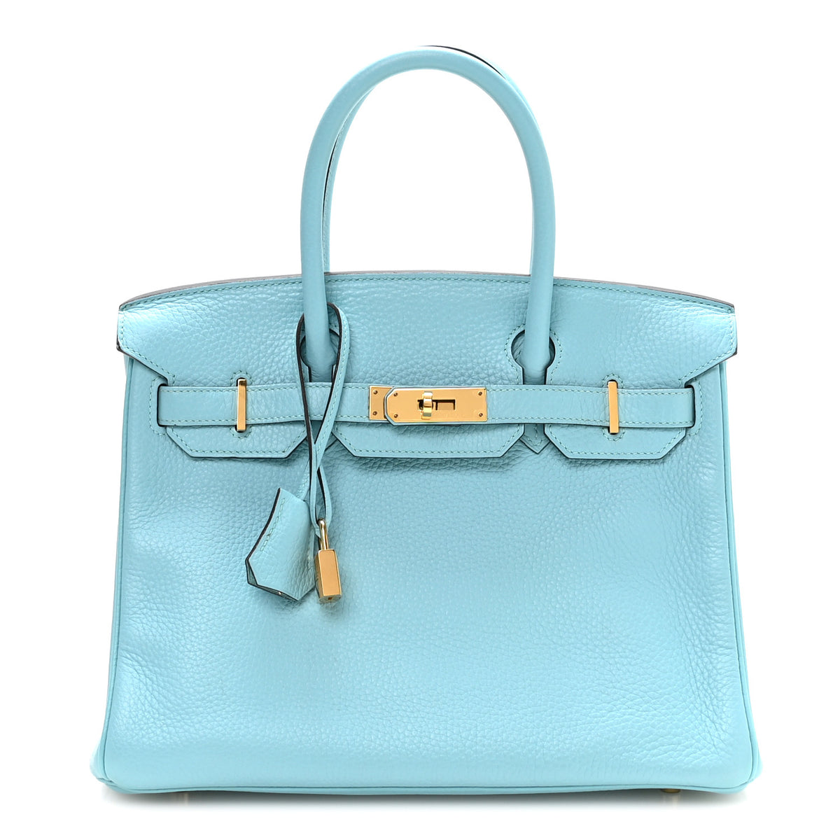 Hermes Togo Birkin 30 Bleu Saint Cyr 1 of 11