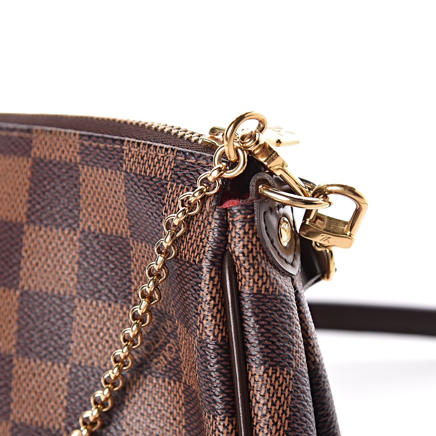 Louis Vuitton Damier Ebene Eva Clutch 12 of 14