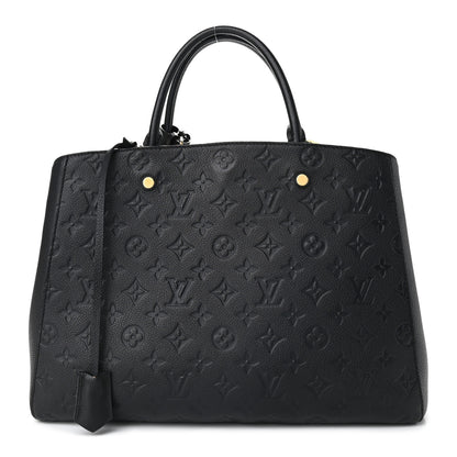 Louis Vuitton Empreinte Montaigne GM Black 1 of 8