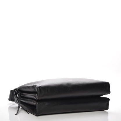 Celine Lambskin Medium Knotted Bag Black 4 of 7