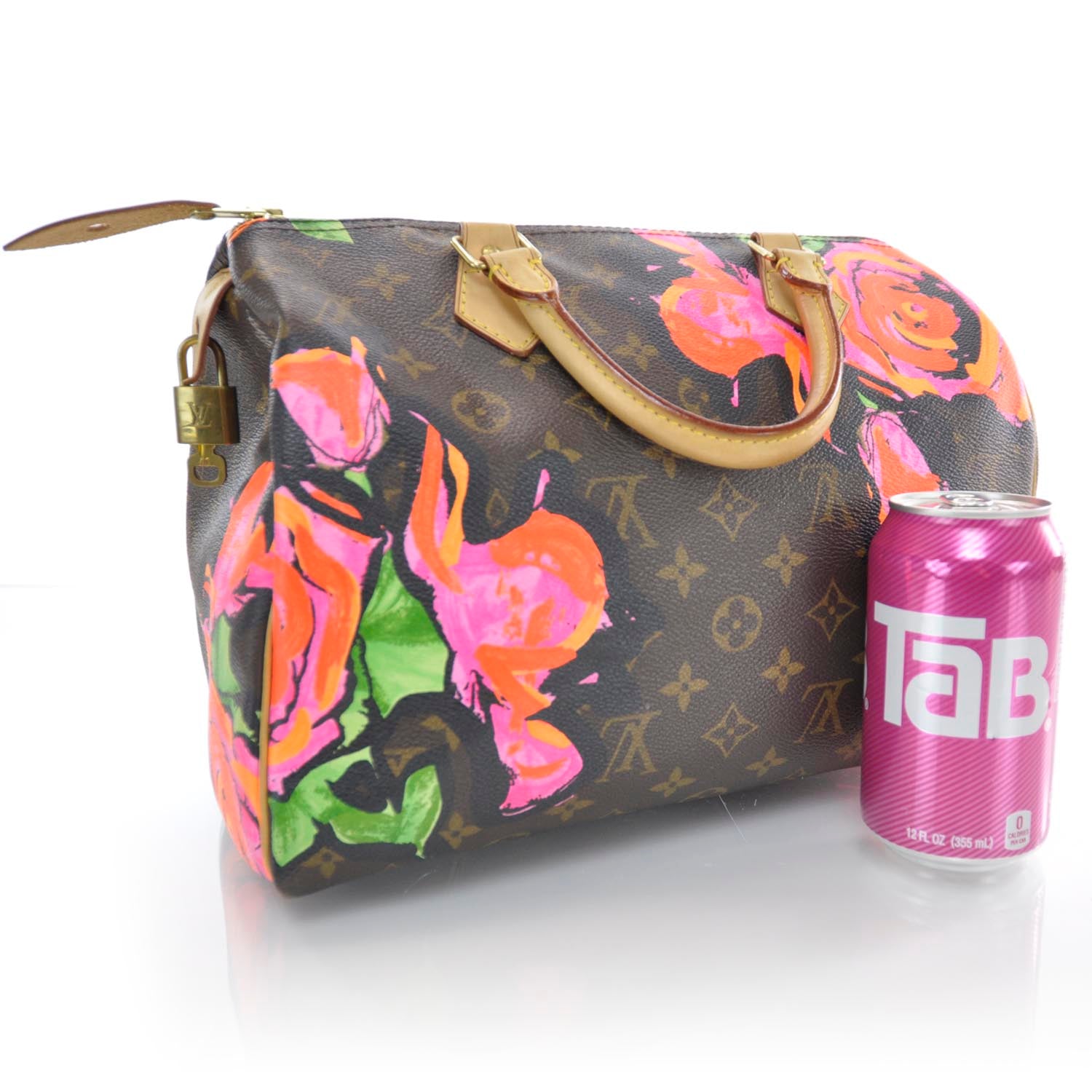 Louis Vuitton Monogram Roses Speedy 30 3 of 7