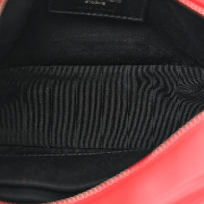 Saint Laurent Lambskin Monogram Lou Belt Bag Red 5 of 12