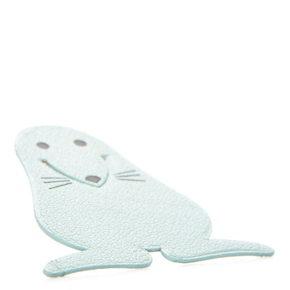 Hermes Chevre Seal Pikabook Bookmark Aqua 3 of 6