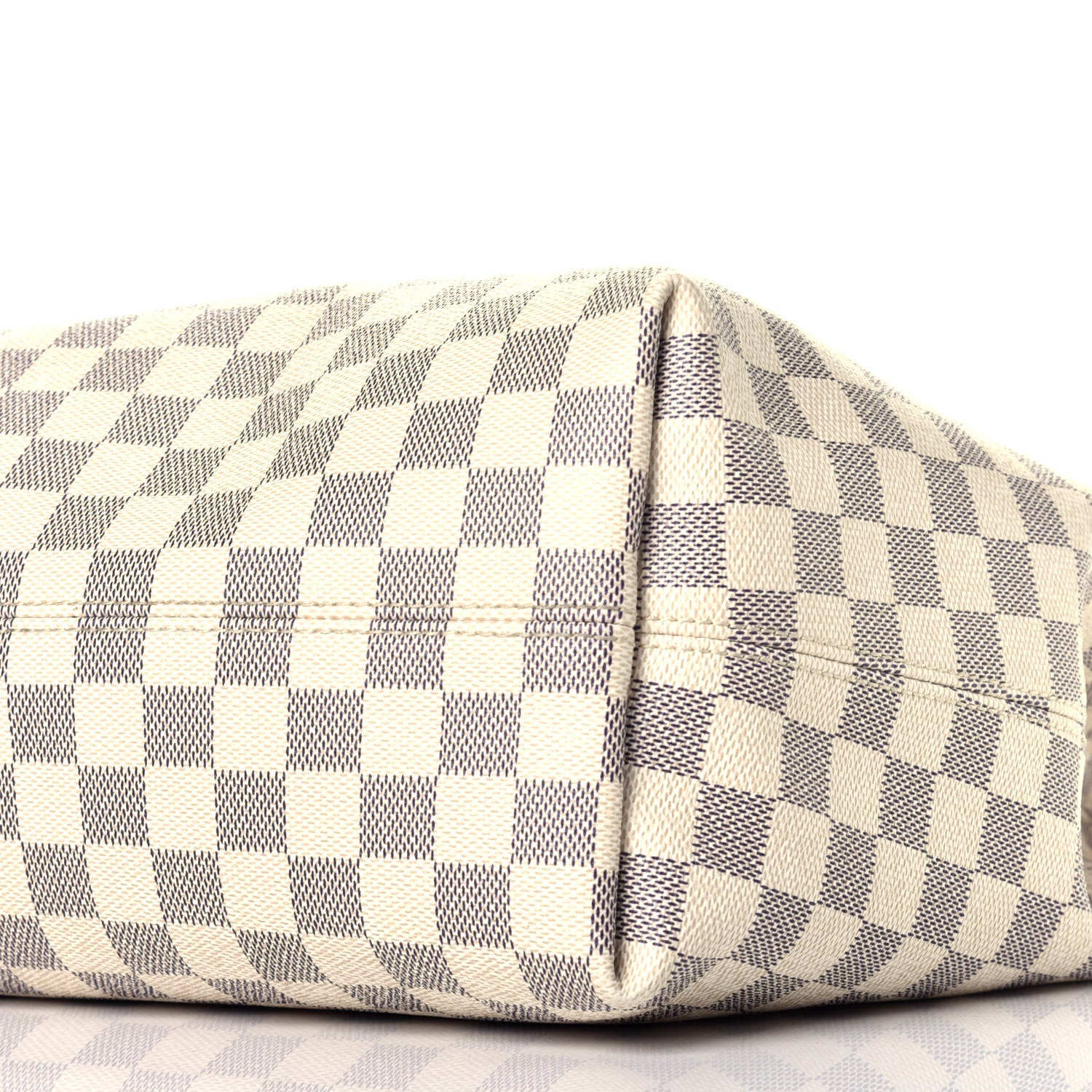 Louis Vuitton Damier Azur Graceful MM Rose Ballerine 8 of 11