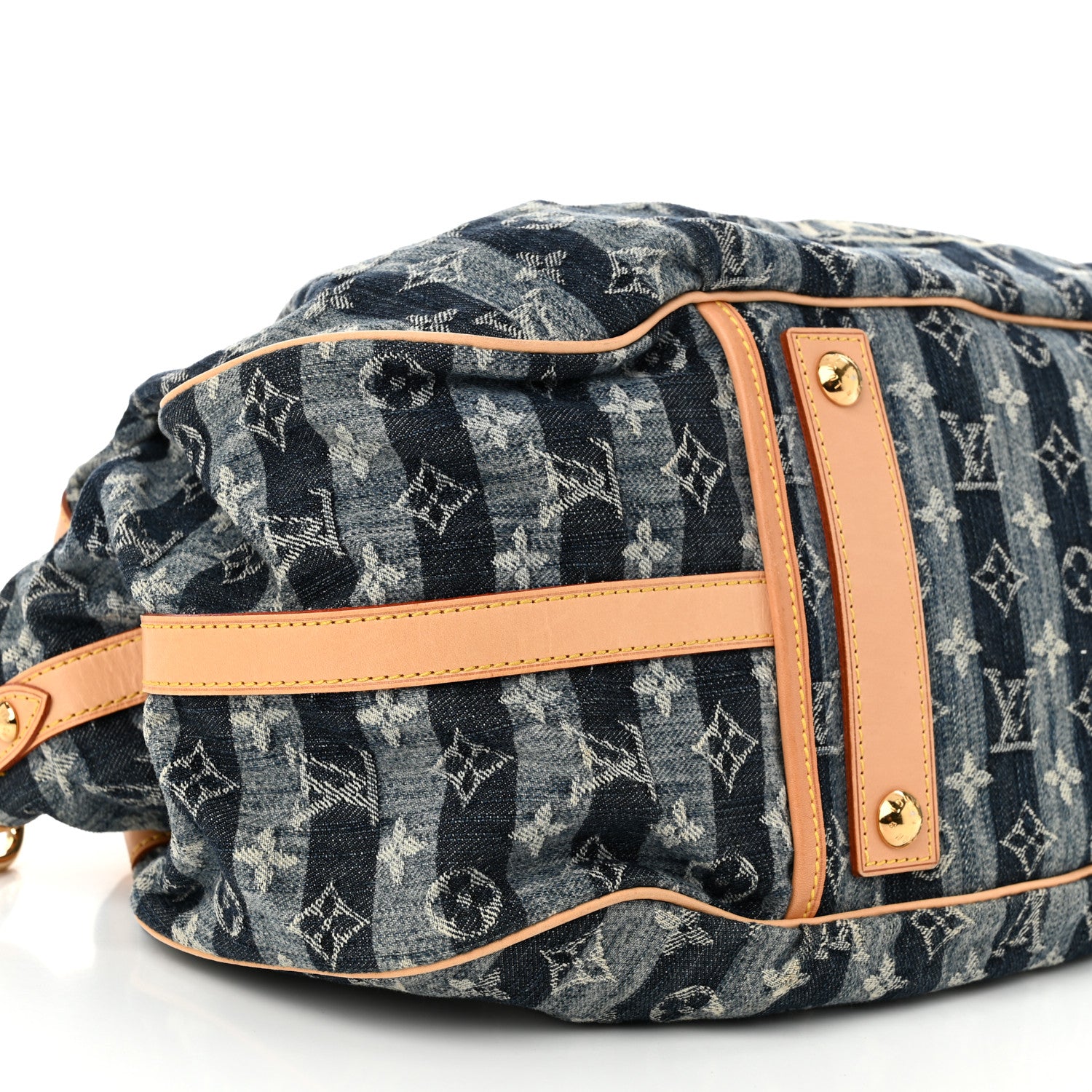 Louis Vuitton Denim Raye Cabas GM 8 of 9