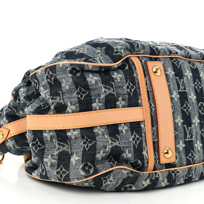 Louis Vuitton Denim Raye Cabas GM 8 of 9