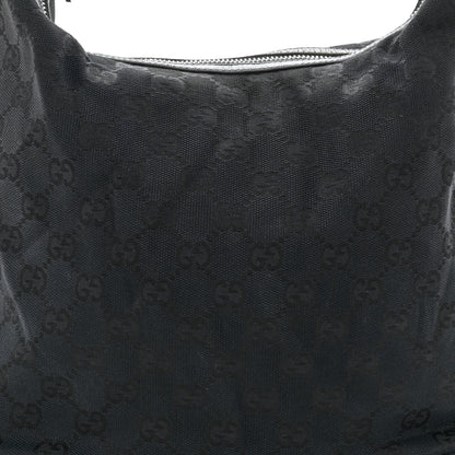 Gucci Monogram GG Small Clasp Hobo Black 8 of 12