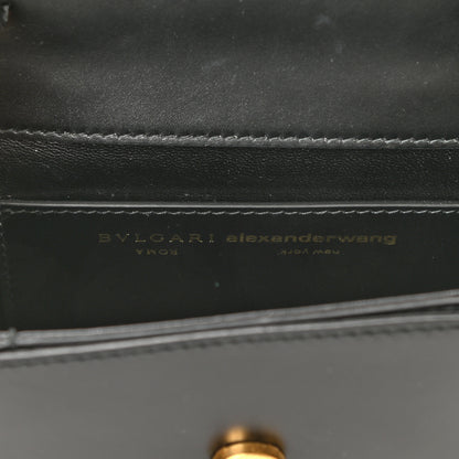 Bulgari X ALEXANDER WANG Lambskin Serpenti Forever Belt Bag Black 6 of 7