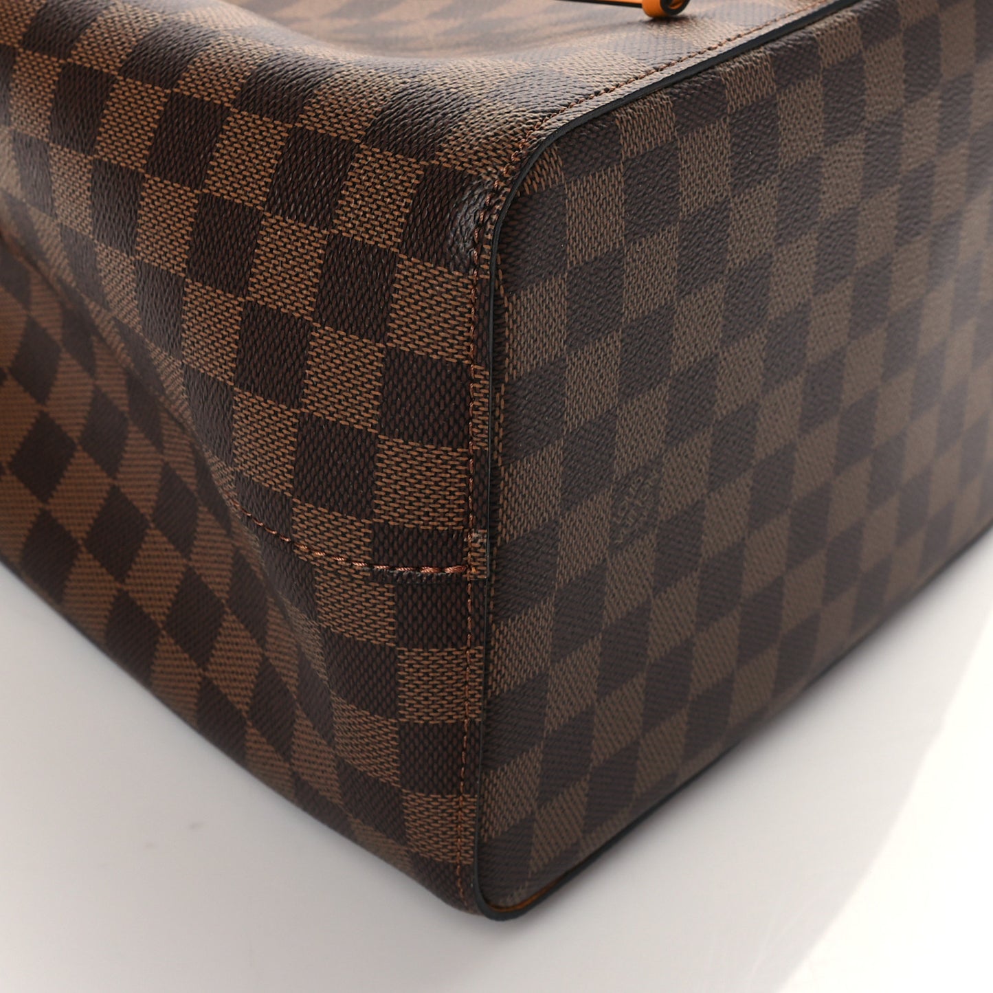 Damier Ebene Neonoe MM Safran