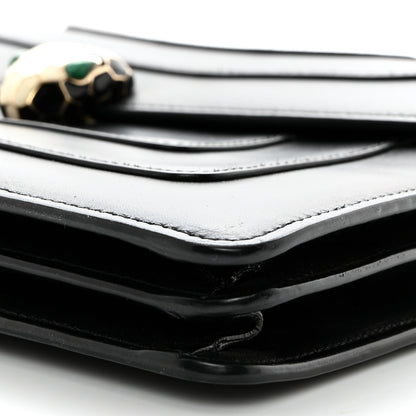 Bulgari Calfskin Serpenti Forever Crossbody Bag Black 11 of 11