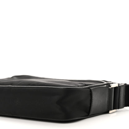 Prada Tessuto Nylon Saffiano Logo Camera Bag Black 9 of 11
