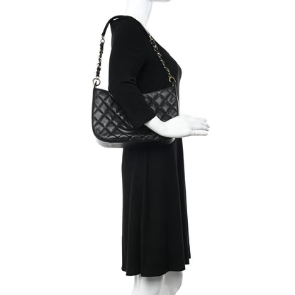 Chanel Caviar Quilted Timeless CC Shoulder Bag Black 2 of 10