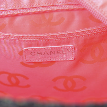 Chanel Tweed Quilted Large Cambon Tote Blue 6 of 10