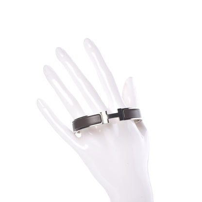 Hermes Matte Enamel Narrow Clic Clac HH Bracelet GM Etain 2 of 6