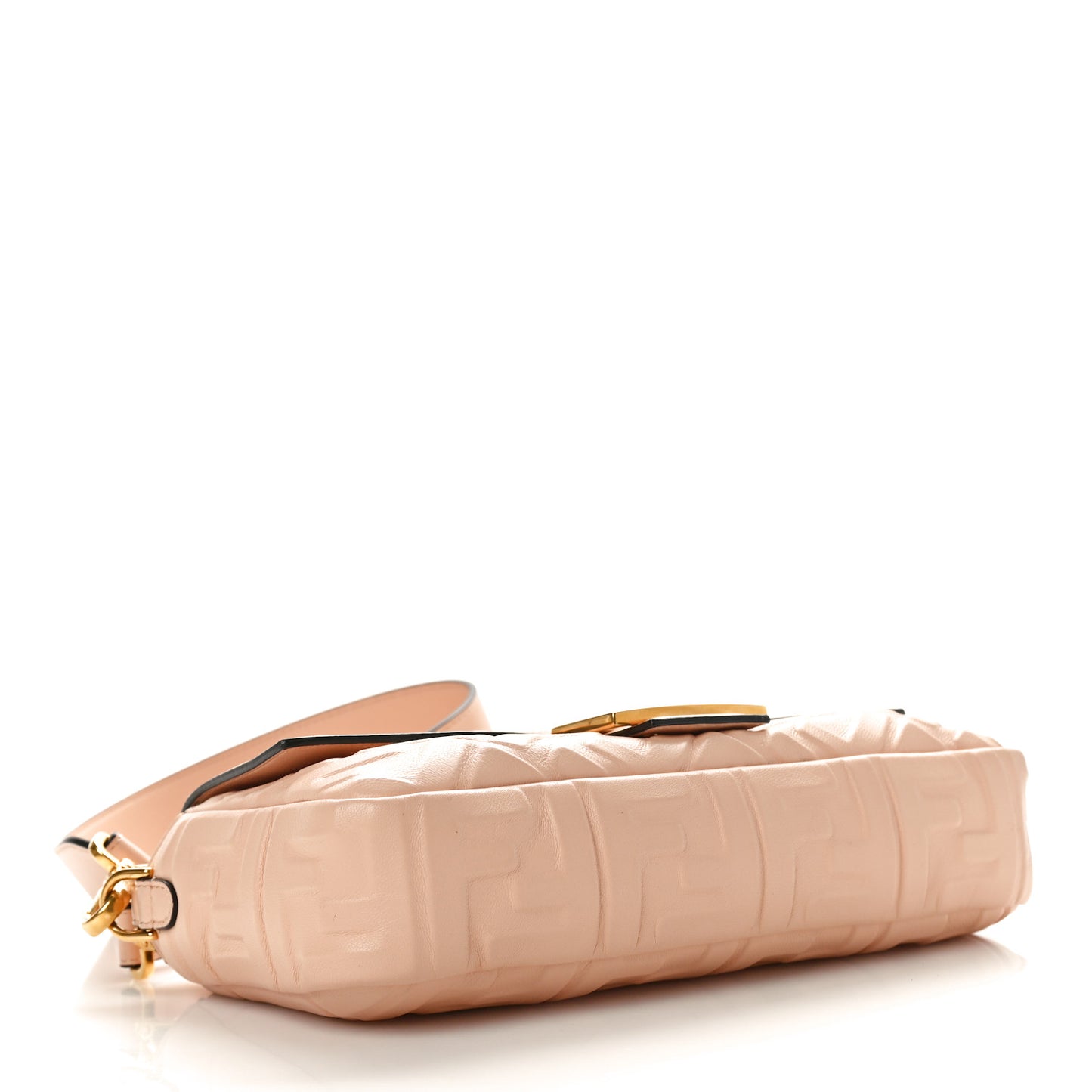 Nappa FF 1974 Embossed Baguette Rosa Quarzo