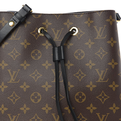 Louis Vuitton Monogram Neonoe MM Black 6 of 8