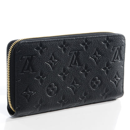 Louis Vuitton Empreinte Secret Long Wallet Black 3 of 8