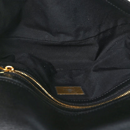 Fendi Nappa FF 1974 Embossed Baguette Black 6 of 9