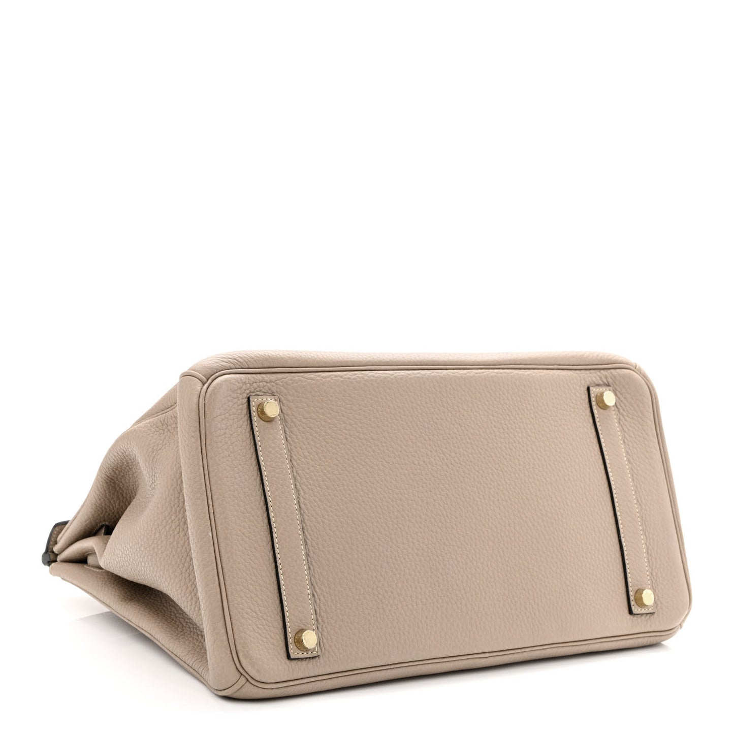 Taurillon Clemence Birkin 35 Gris Tourterelle