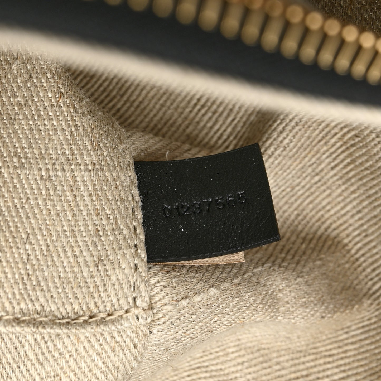 Canvas Logo Embroidered Woody Backpack Sand