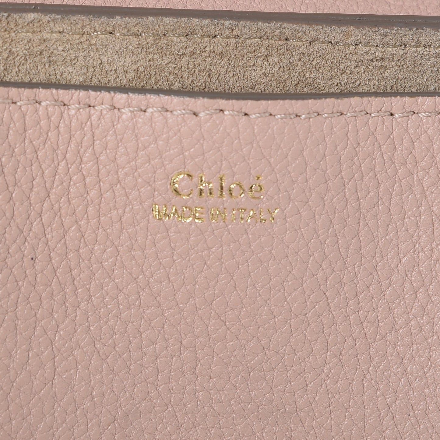 Grained Lambskin Medium Drew Shoulder Bag Cement Pink