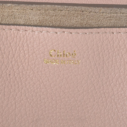 Chloe Grained Lambskin Medium Drew Shoulder Bag Cement Pink 6 of 12