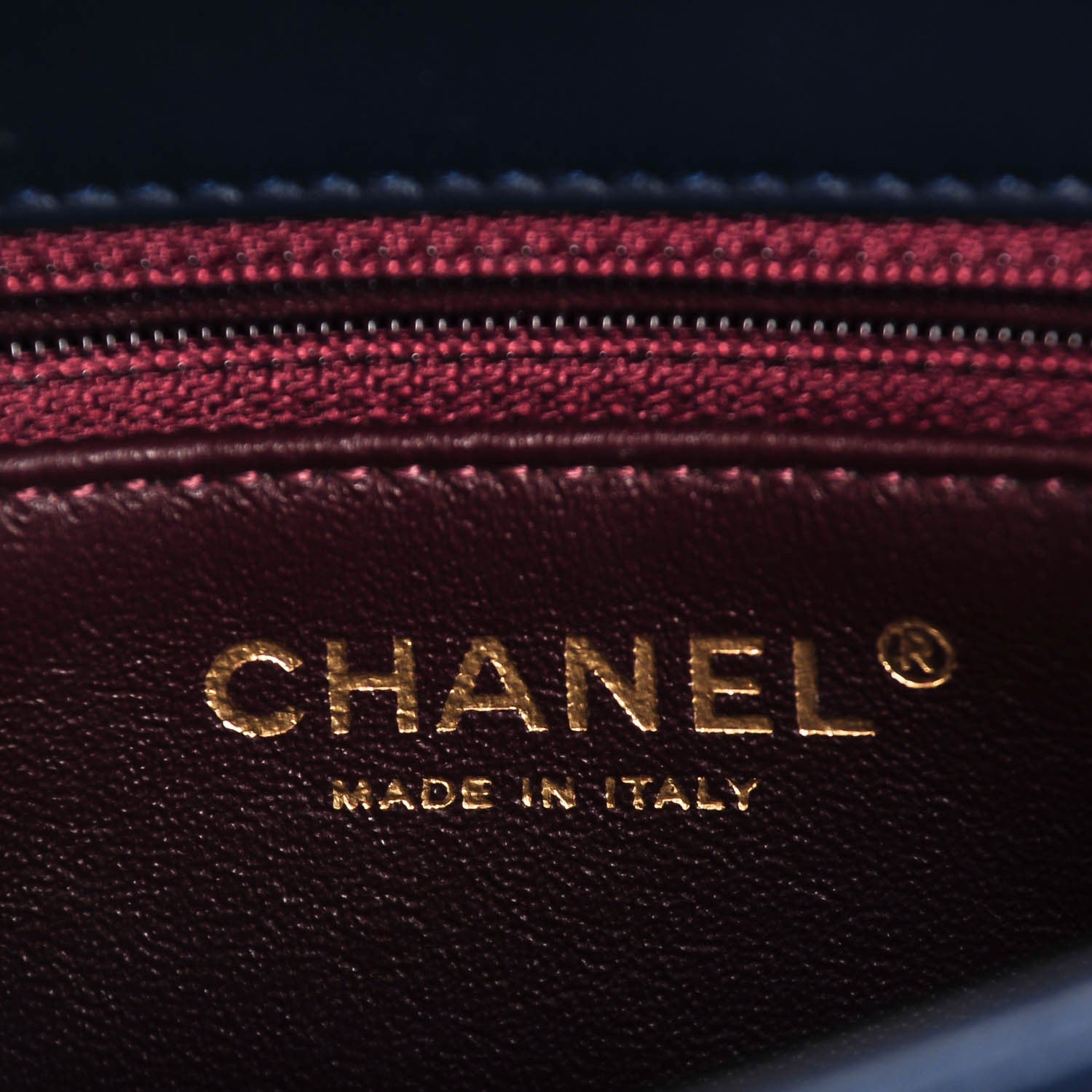 Chanel Lambskin Quilted Medium Trendy CC Flap Navy Blue 6 of 9