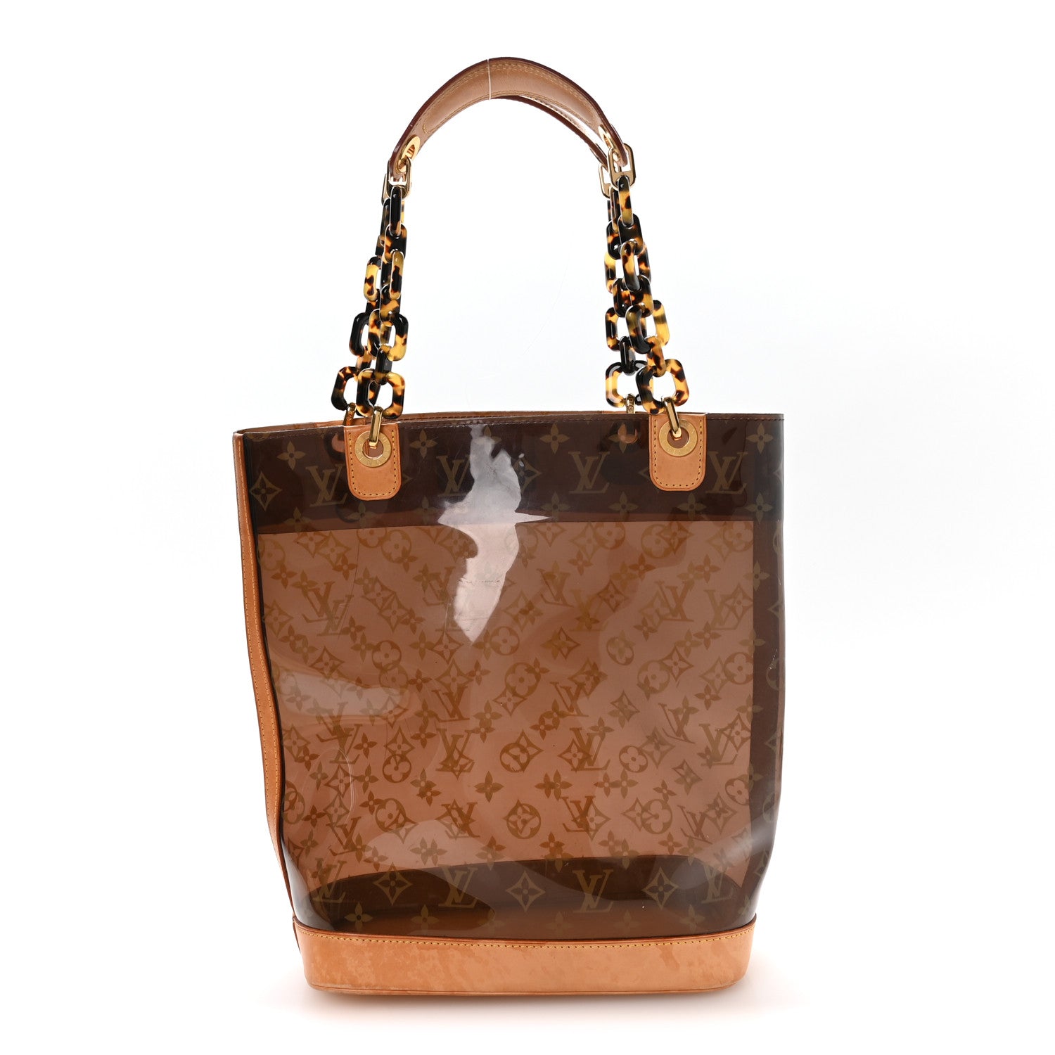 Louis Vuitton Vinyl Cabas Sac Ambre MM 1 of 11